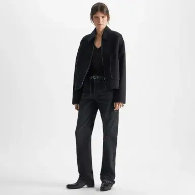 Fendi Short blouson with a deconstructed line, featuring | Thumbnail 4 Fendi Short blouson with a deconstructed line, featuring | Thumbnail 4