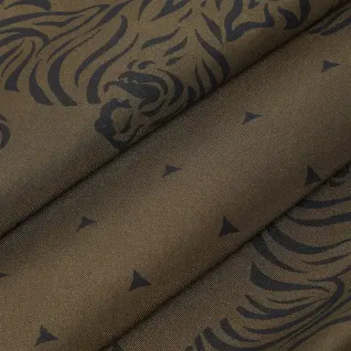 Fendi A square scarf featuring a stencil-effect print of | Thumbnail 2
