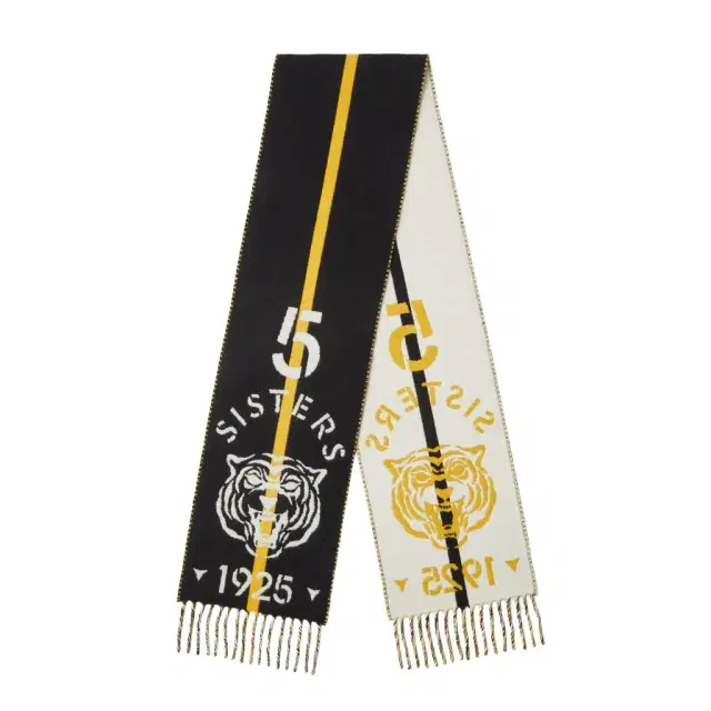 Fendi Double-sided long scarf with a jacquard weave that creates