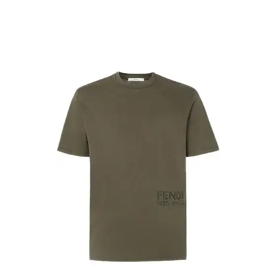 Fendi Regular-fit customised T-shirt with Stencil