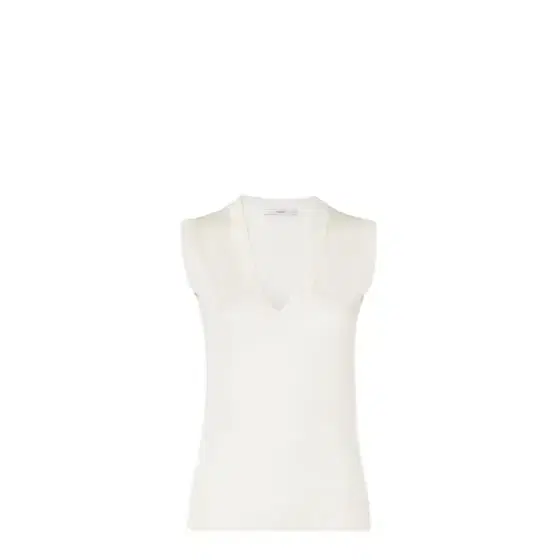 Fendi Sleeveless, fitted top with a V-neck