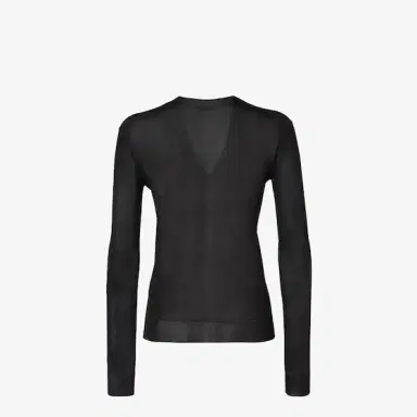 Fendi V-neck, slim-fit long-sleeved top | Thumbnail 2 Fendi V-neck, slim-fit long-sleeved top | Thumbnail 2
