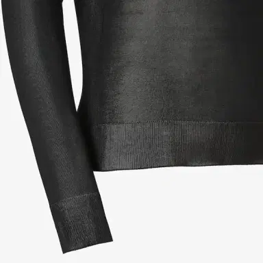 Fendi V-neck, slim-fit long-sleeved top | Thumbnail 3 Fendi V-neck, slim-fit long-sleeved top | Thumbnail 3