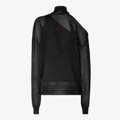Fendi Turtleneck jumper with long, low-set sleeves and a cut-out | Thumbnail 2 Fendi Turtleneck jumper with long, low-set sleeves and a cut-out | Thumbnail 2
