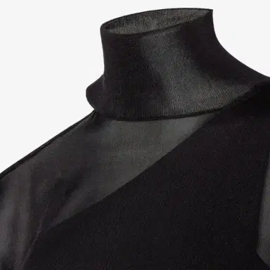 Fendi Turtleneck jumper with long, low-set sleeves and a cut-out | Thumbnail 3 Fendi Turtleneck jumper with long, low-set sleeves and a cut-out | Thumbnail 3