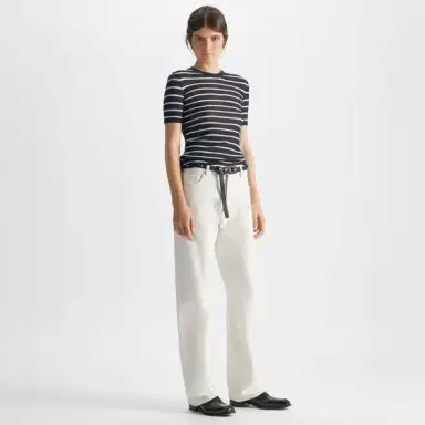 Fendi Sailor-inspired figure-hugging jumper with a high collar | Thumbnail 4