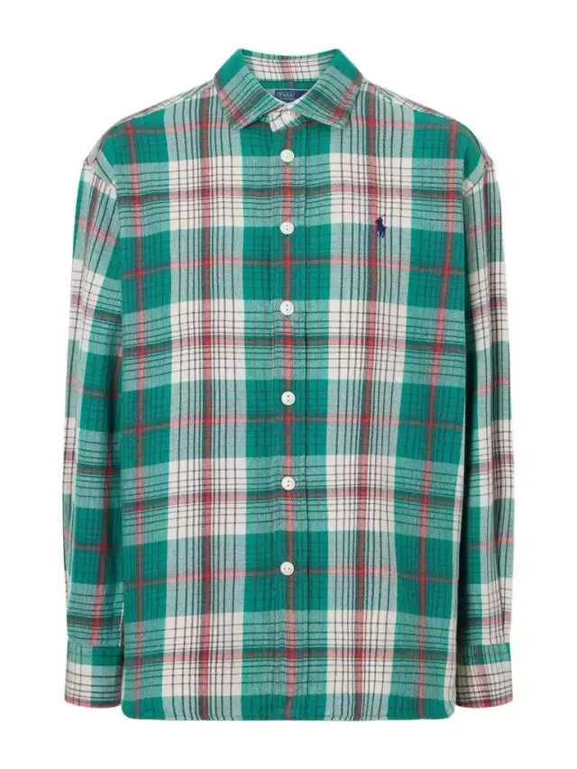 Polo Ralph Lauren Logo-embroidered Checked Cotton-twill Shirt