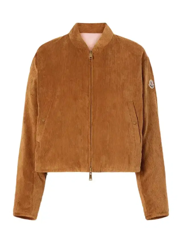 Moncler Blageon Reversible Corduroy Bomber Jacket
