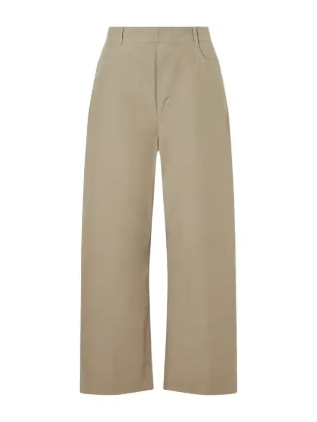 LESET Kyoto Cotton-poplin Low-rise Wide-leg Pants