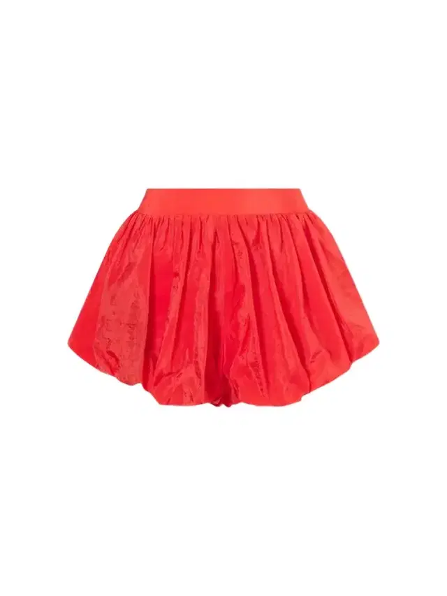 The Frankie Shop Alina Gathered Taffeta Shorts