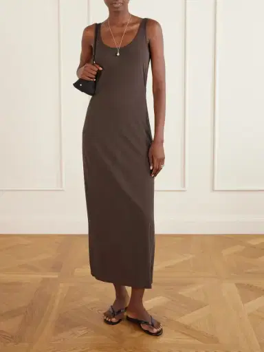 LESET Milo Cotton-jersey Maxi Dress | Thumbnail 2 LESET Milo Cotton-jersey Maxi Dress | Thumbnail 2