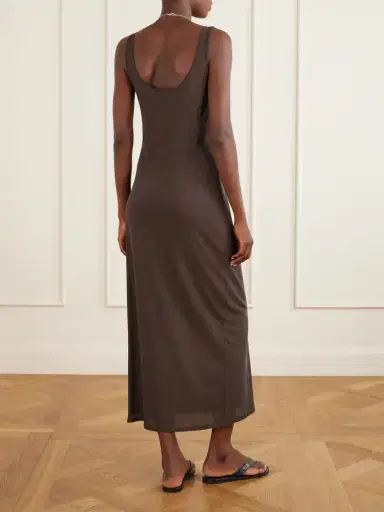 LESET Milo Cotton-jersey Maxi Dress | Thumbnail 3 LESET Milo Cotton-jersey Maxi Dress | Thumbnail 3