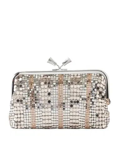 Anya Hindmarch Maud Tassel Chainmail Clutch | Thumbnail 1 Anya Hindmarch Maud Tassel Chainmail Clutch | Thumbnail 1