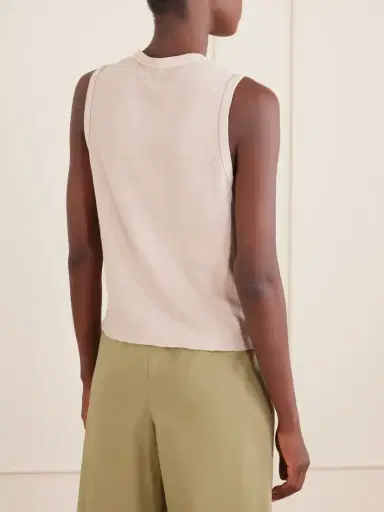 James Perse Cotton-piqué Tank | Thumbnail 4