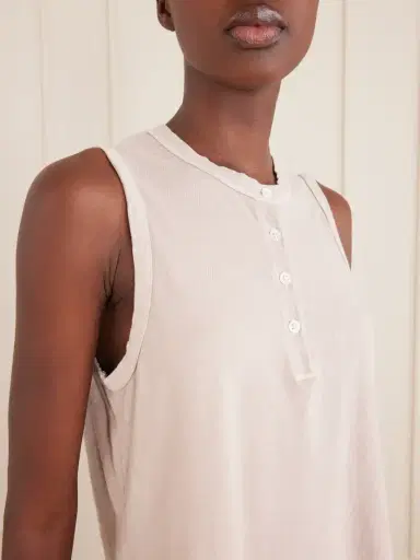 James Perse Cotton-piqué Tank | Thumbnail 5