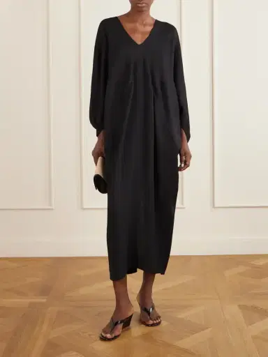 The Frankie Shop Lila Kaftan Ponte Maxi Dress | Thumbnail 2