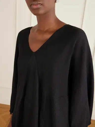 The Frankie Shop Lila Kaftan Ponte Maxi Dress | Thumbnail 4
