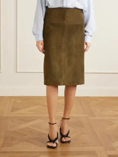 Proenza Schouler Irine Suede Midi Skirt | Thumbnail 3 Proenza Schouler Irine Suede Midi Skirt | Thumbnail 3