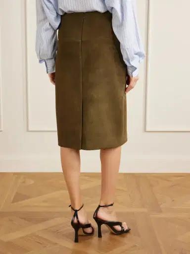 Proenza Schouler Irine Suede Midi Skirt | Thumbnail 4 Proenza Schouler Irine Suede Midi Skirt | Thumbnail 4