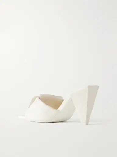 Loewe Origami Slide 85 Leather Sandals | Thumbnail 3 Loewe Origami Slide 85 Leather Sandals | Thumbnail 3