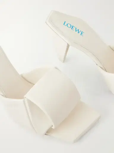 Loewe Origami Slide 85 Leather Sandals | Thumbnail 5 Loewe Origami Slide 85 Leather Sandals | Thumbnail 5