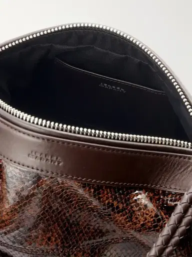 Isabel Marant Maia Snake-effect Leather Shoulder Bag | Thumbnail 6 Isabel Marant Maia Snake-effect Leather Shoulder Bag | Thumbnail 6