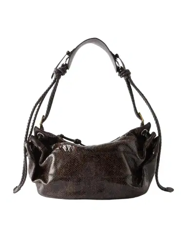 Isabel Marant Maia Snake-effect Leather Shoulder Bag | Thumbnail 1 Isabel Marant Maia Snake-effect Leather Shoulder Bag | Thumbnail 1