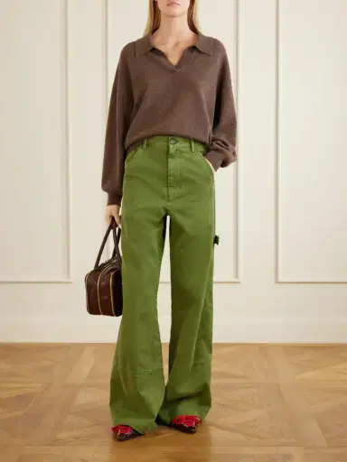 Marni Cotton-drill Wide-leg Cargo Pants | Thumbnail 2