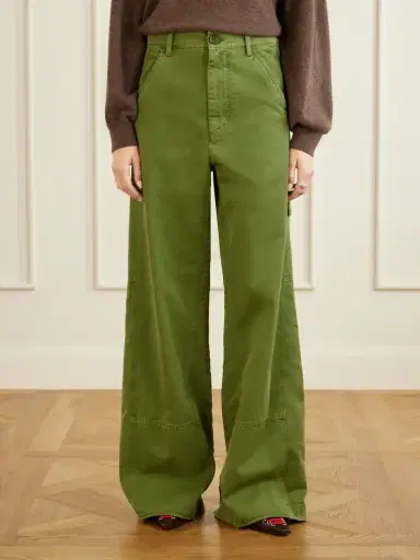 Marni Cotton-drill Wide-leg Cargo Pants | Thumbnail 3
