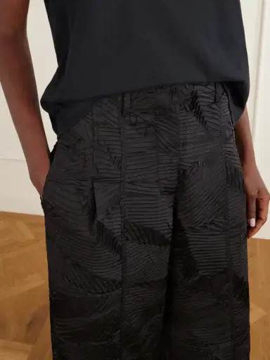 Ulla Johnson Carine Crinkled-satin Flared Pants | Thumbnail 5 Ulla Johnson Carine Crinkled-satin Flared Pants | Thumbnail 5