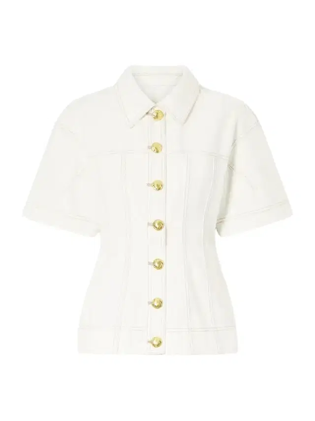 Aje Liliana Denim Shirt