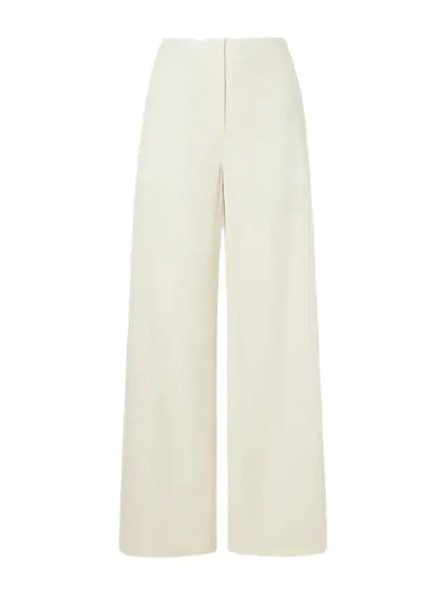 Theory Cotton-poplin Wide-leg Pants