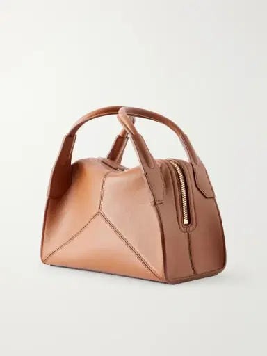 Victoria Beckham Plié Mini Leather Shoulder Bag | Thumbnail 4 Victoria Beckham Plié Mini Leather Shoulder Bag | Thumbnail 4
