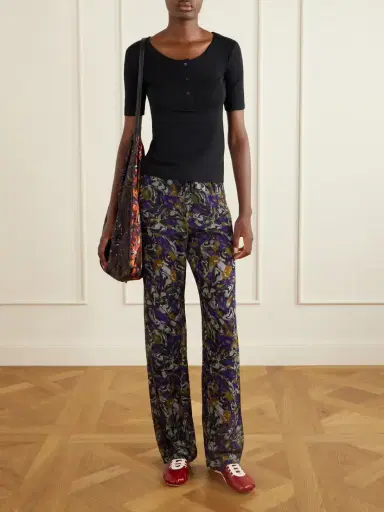 Dries Van Noten Cotton-jersey T-shirt | Thumbnail 2 Dries Van Noten Cotton-jersey T-shirt | Thumbnail 2