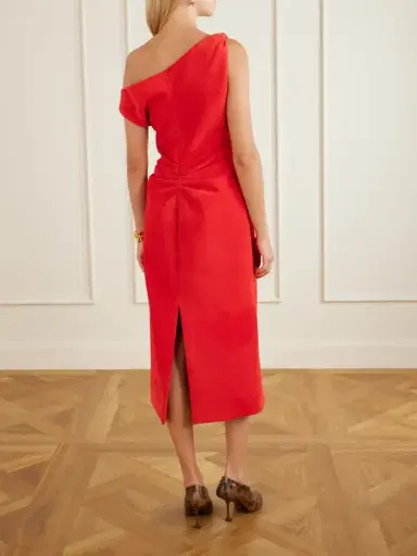 Proenza Schouler Kaelin Suede Midi Dress | Thumbnail 3 Proenza Schouler Kaelin Suede Midi Dress | Thumbnail 3