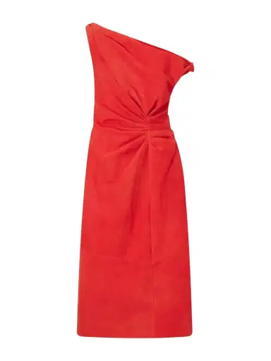 Proenza Schouler Kaelin Suede Midi Dress | Thumbnail 1 Proenza Schouler Kaelin Suede Midi Dress | Thumbnail 1