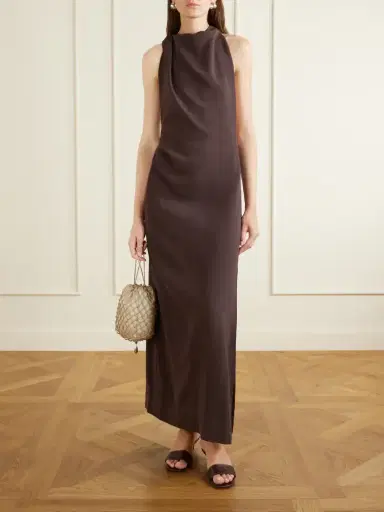 Proenza Schouler Selena Crepe Maxi Dress | Thumbnail 2 Proenza Schouler Selena Crepe Maxi Dress | Thumbnail 2