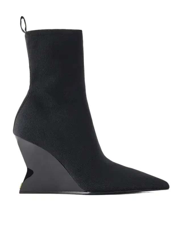 Balmain Knitted Wedge Ankle Boots