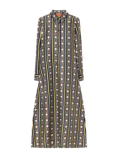 La DoubleJ Chemise Printed Silk-twill Maxi Dress | Thumbnail 1 La DoubleJ Chemise Printed Silk-twill Maxi Dress | Thumbnail 1