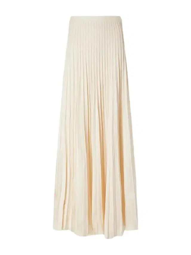ANDRES OTALORA Saana Pleated Linen Maxi Skirt