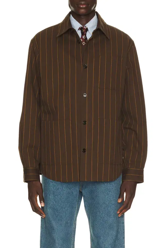 Valentino Striped Overshirt