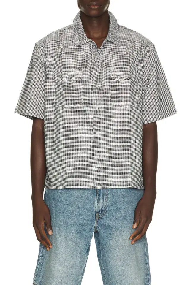 LEVI'S Short Sleeve Boxy Western Shirt