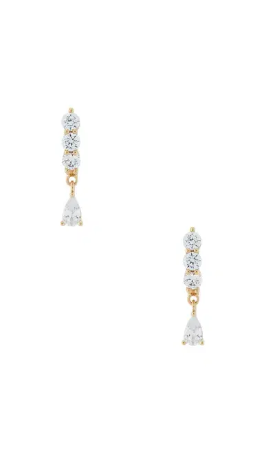 Lili Claspe Hilary Pear Dangles | Thumbnail 3