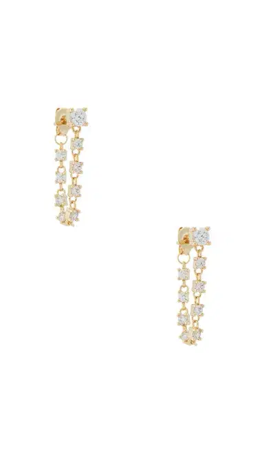 Lili Claspe Esther Chain Earrings | Thumbnail 1