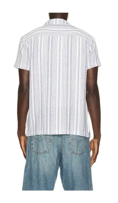 Vintage Summer Basket Weave Camp Shirt | Thumbnail 2
