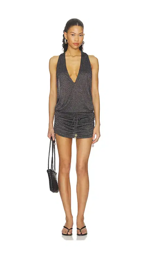Luli Fama Cosita Buena T-back Mini Dress