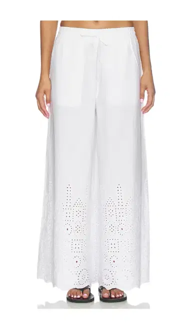 susana monaco Embroidered Wide Leg Pant | Thumbnail 1 susana monaco Embroidered Wide Leg Pant | Thumbnail 1
