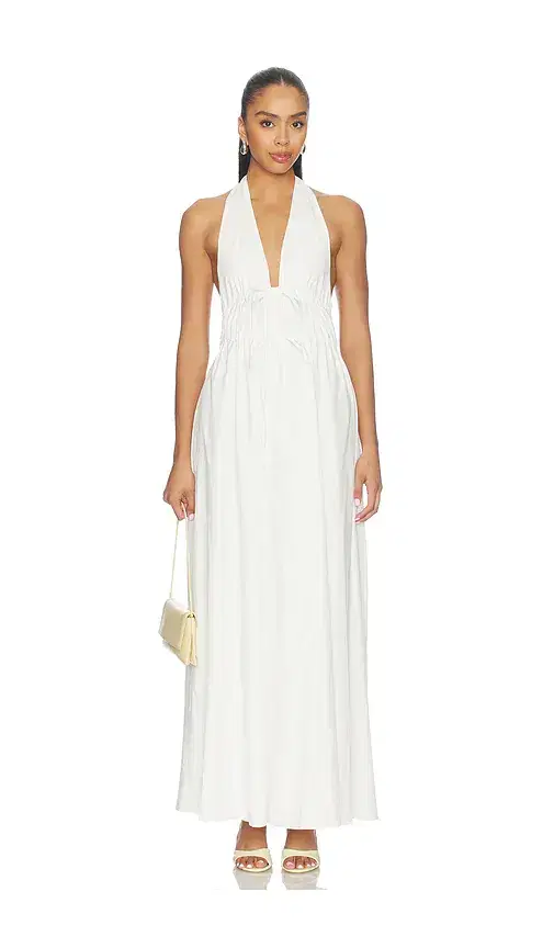 MORE TO COME Alohi Halter Maxi Dress