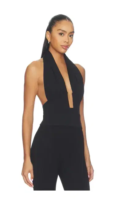 susana monaco Halter Gathered Top | Thumbnail 2
