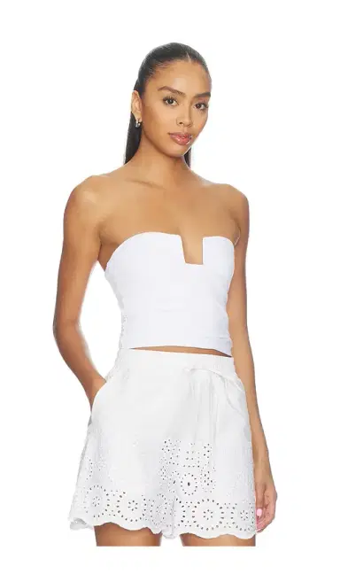 susana monaco Wire Gathered Tube Top | Thumbnail 2